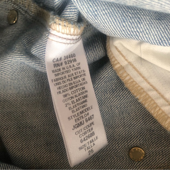 Y2K JUICY COUTURE DENIM SKIRT JEAN MINI SKIRT - Picture 7 of 10